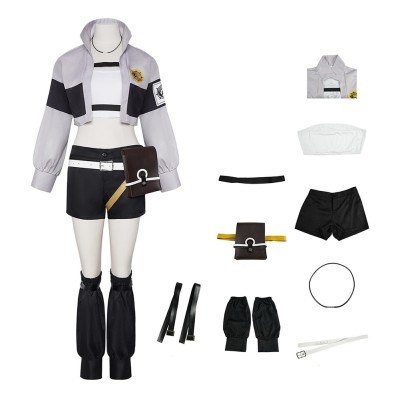 GACHIAKUTA Riyo Reaper Women Cosplay Costume Halloween Carnival Outfit