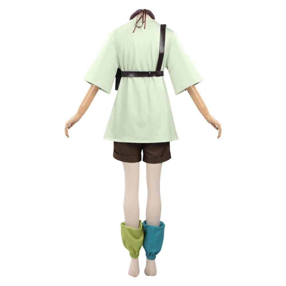 GACHIAKUTA Remurin Women Green Cosplay Costume Halloween Carnival Outfit