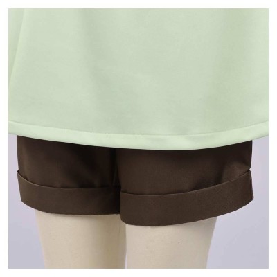 GACHIAKUTA Remurin Women Green Cosplay Costume Halloween Carnival Outfit