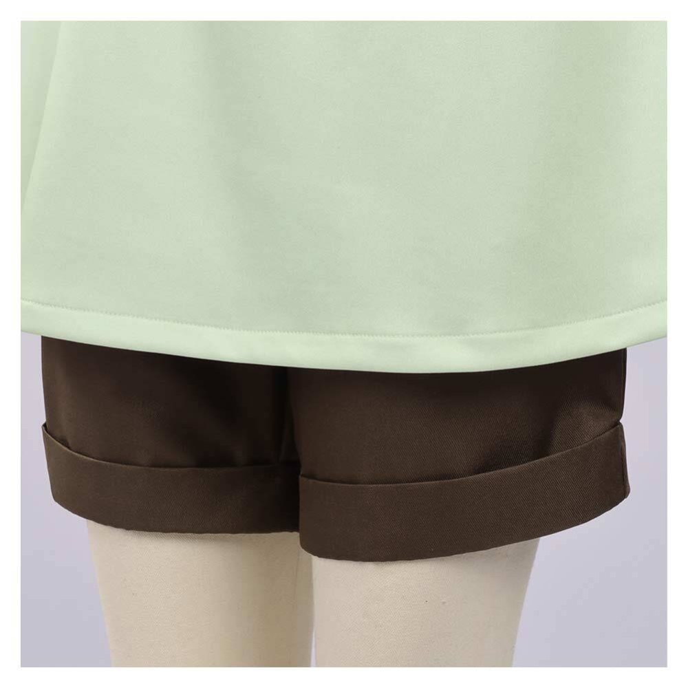 GACHIAKUTA Remurin Women Green Cosplay Costume Halloween Carnival Outfit