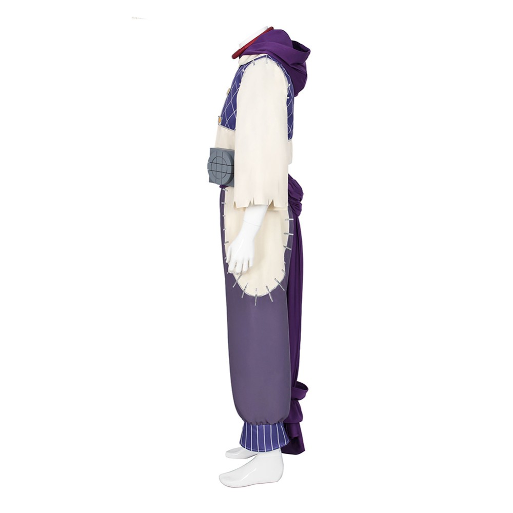 GACHIAKUTA Jabba Purple Cosplay Costume Halloween Carnival Outfit