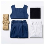 GACHIAKUTA Hyo Women Blue Cosplay Costume Halloween Carnival Outfit
