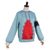 GACHIAKUTA Gita Women Green Hoodie Cosplay Costume Halloween Carnival Outfit