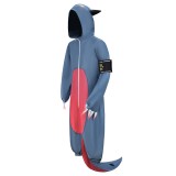Gachiakuta Gita Women Gray Jumpsuit Cosplay Costume Halloween Carnival Outfit
