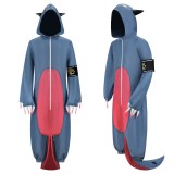 Gachiakuta Gita Women Gray Jumpsuit Cosplay Costume Halloween Carnival Outfit