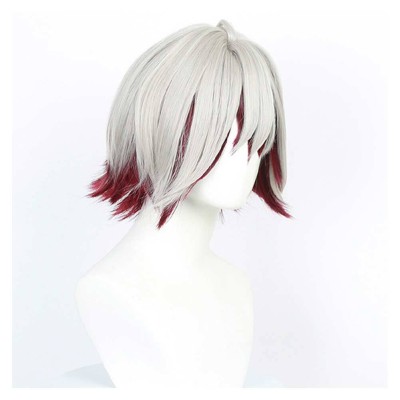 GACHIAKUTA Fu Orostor White Wig Resistant Synthetic Hair Accessories Cosplay Costume Halloween Carnival