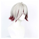 GACHIAKUTA Fu Orostor White Wig Resistant Synthetic Hair Accessories Cosplay Costume Halloween Carnival