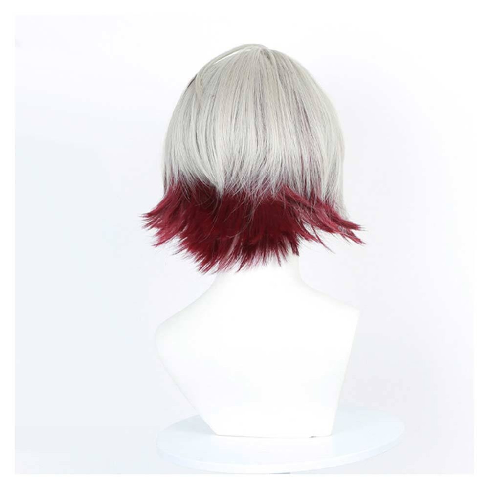 GACHIAKUTA Fu Orostor White Wig Resistant Synthetic Hair Accessories Cosplay Costume Halloween Carnival