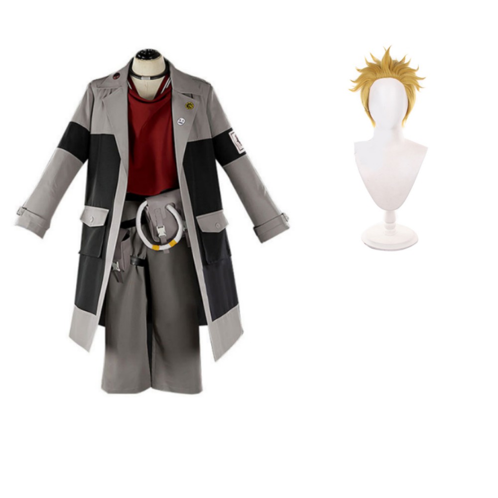 GACHIAKUTA Enjin Cosplay Costume Halloween Carnival Outfit
