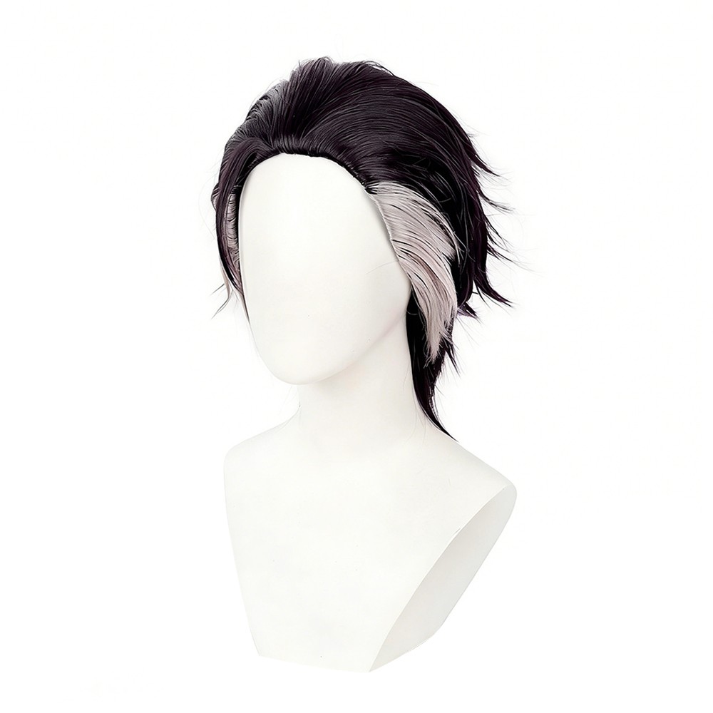 GACHIAKUTA Zodir Wig Resistant Synthetic Hair Accessories Cosplay Costume Halloween Carnival