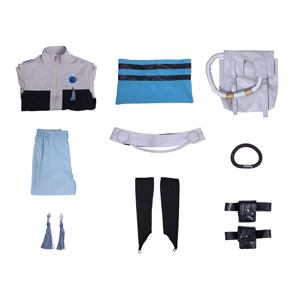 GACHIAKUTA Zanka Suit Cosplay Costume Halloween Carnival Outfit