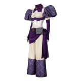 GACHIAKUTA Nerde Women Purple Cosplay Costume Halloween Carnival Outfit