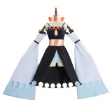 Gachiakuta Amo Women Black Cosplay Costume Halloween Carnival Outfit