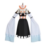 Gachiakuta Amo Women Black Cosplay Costume Halloween Carnival Outfit