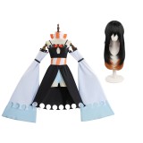 Gachiakuta Amo Women Black Cosplay Costume Halloween Carnival Outfit