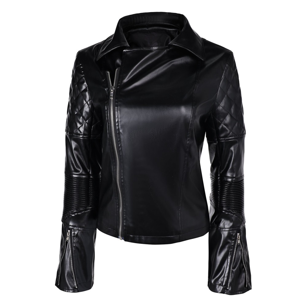 Furiosa: A Mad Max Saga Furiosa Women Black Leather Coat Suit Cosplay Costume Halloween Carnival Outfit
