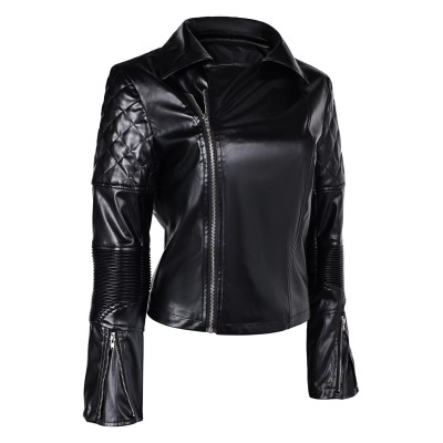 Furiosa: A Mad Max Saga Furiosa Women Black Leather Coat Suit Cosplay Costume Halloween Carnival Outfit