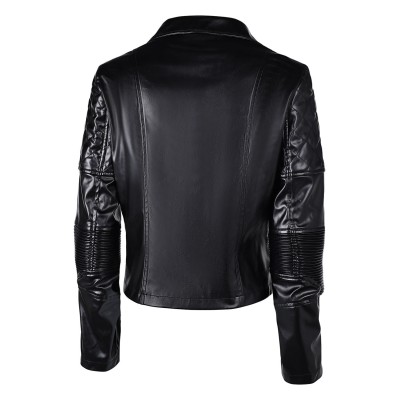 Furiosa: A Mad Max Saga Furiosa Women Black Leather Coat Suit Cosplay Costume Halloween Carnival Outfit