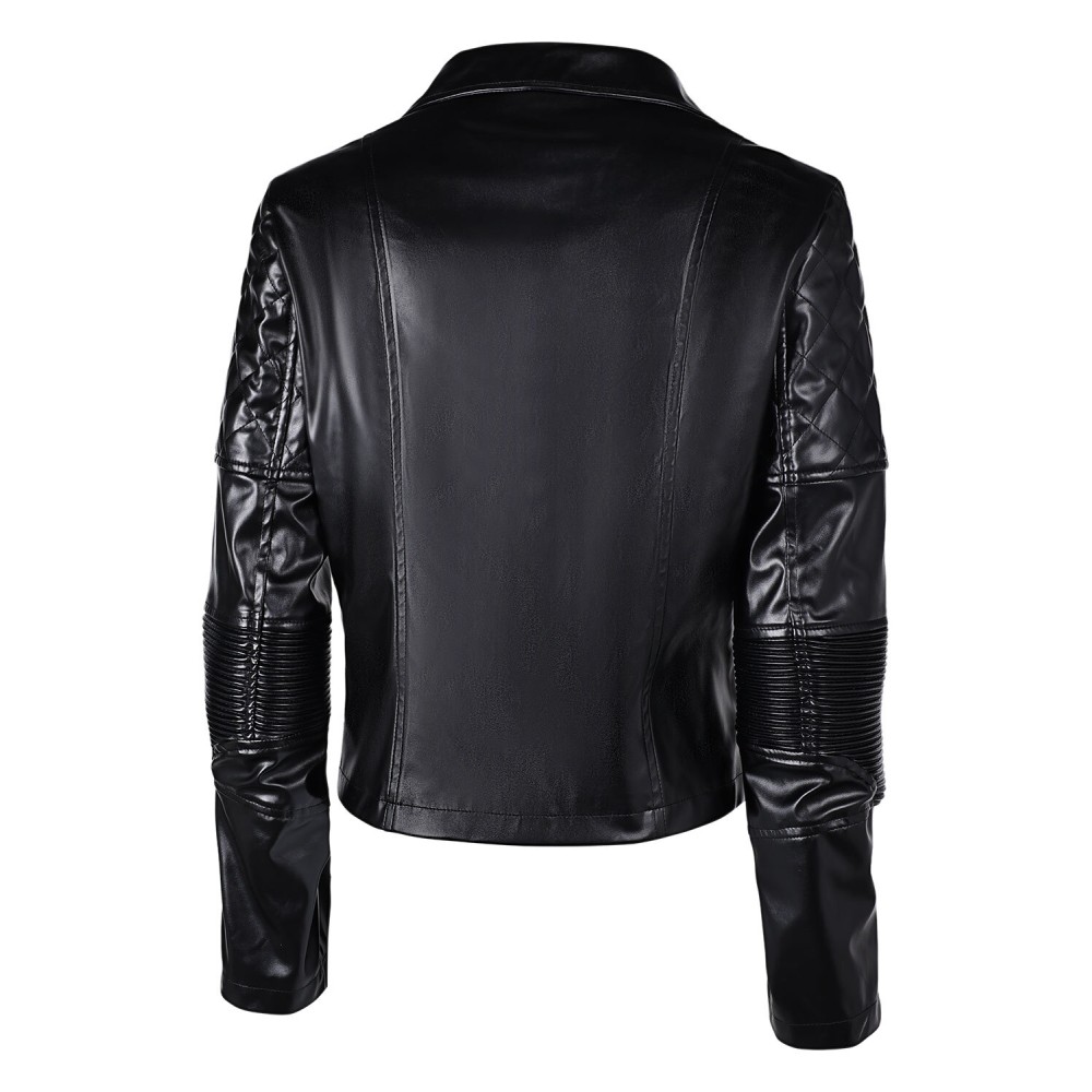 Furiosa: A Mad Max Saga Furiosa Women Black Leather Coat Suit Cosplay Costume Halloween Carnival Outfit