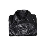 Furiosa: A Mad Max Saga Furiosa Women Black Leather Coat Suit Cosplay Costume Halloween Carnival Outfit