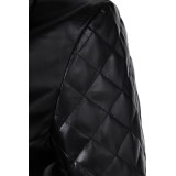 Furiosa: A Mad Max Saga Furiosa Women Black Leather Coat Suit Cosplay Costume Halloween Carnival Outfit