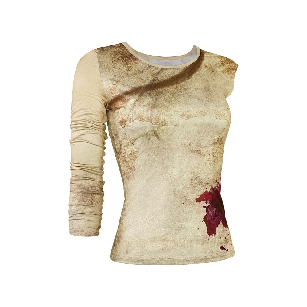 Furiosa: A Mad Max Saga Furiosa Printed Women Shirt Suit Cosplay Costume Halloween Carnival Outfit