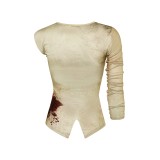 Furiosa: A Mad Max Saga Furiosa Printed Women Shirt Suit Cosplay Costume Halloween Carnival Outfit