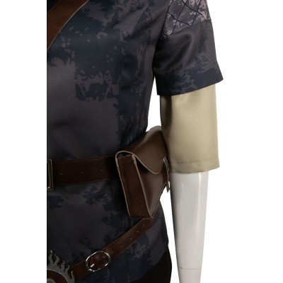 Furiosa: A Mad Max Saga Furiosa Dark Coffee Set Suit Cosplay Costume Halloween Carnival Outfit