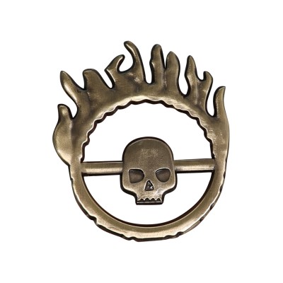 Furiosa: A Mad Max Saga Furiosa Metal Skull Waist Plate Accessories Cosplay Costume Halloween Carnival