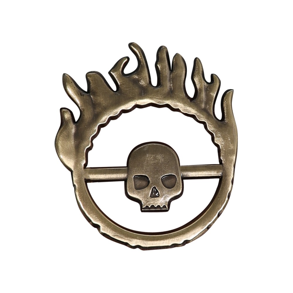 Furiosa: A Mad Max Saga Furiosa Metal Skull Waist Plate Accessories Cosplay Costume Halloween Carnival