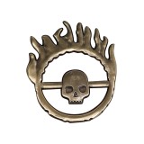 Furiosa: A Mad Max Saga Furiosa Metal Skull Waist Plate Accessories Cosplay Costume Halloween Carnival