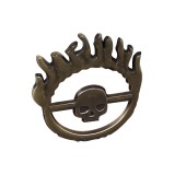 Furiosa: A Mad Max Saga Furiosa Metal Skull Waist Plate Accessories Cosplay Costume Halloween Carnival