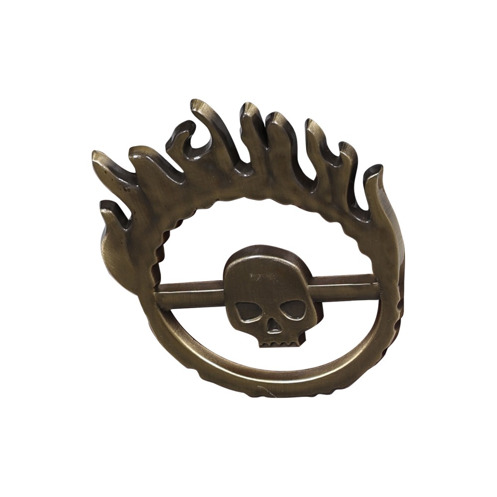 Furiosa: A Mad Max Saga Furiosa Metal Skull Waist Plate Accessories Cosplay Costume Halloween Carnival