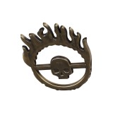 Furiosa: A Mad Max Saga Furiosa Metal Skull Waist Plate Accessories Cosplay Costume Halloween Carnival