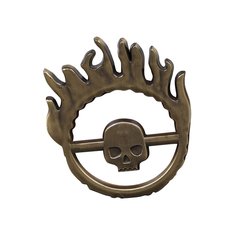 Furiosa: A Mad Max Saga Furiosa Metal Skull Waist Plate Accessories Cosplay Costume Halloween Carnival