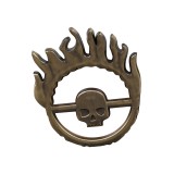 Furiosa: A Mad Max Saga Furiosa Metal Skull Waist Plate Accessories Cosplay Costume Halloween Carnival