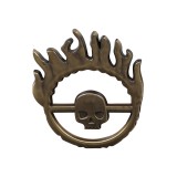 Furiosa: A Mad Max Saga Furiosa Metal Skull Waist Plate Accessories Cosplay Costume Halloween Carnival