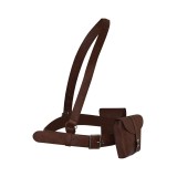 Furiosa: A Mad Max Saga Furiosa Brown Leather Fancy Pack Set Accessories Cosplay Costume Halloween Carnival