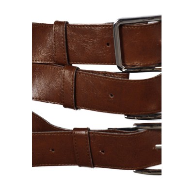 Furiosa: A Mad Max Saga Furiosa Brown Leather Belt Accessories Cosplay Costume Halloween Carnival