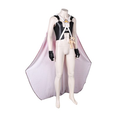 Furiosa: A Mad Max Saga Dr. Dementus Chris Hemsworth Leather Vest With Cloak Suit Cosplay Costume Halloween Carnival Outfit