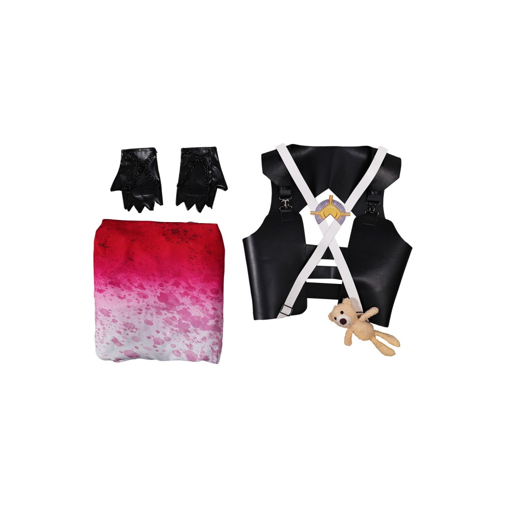 Furiosa: A Mad Max Saga Dr. Dementus Chris Hemsworth Leather Vest With Cloak Suit Cosplay Costume Halloween Carnival Outfit