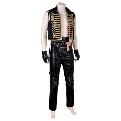 Furiosa: A Mad Max Saga Dr. Dementus Black Suit Suit Cosplay Costume Halloween Carnival Outfit