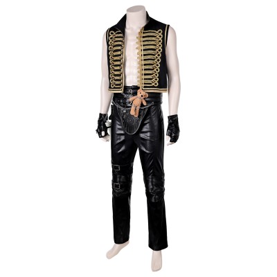 Furiosa: A Mad Max Saga Dr. Dementus Black Suit Suit Cosplay Costume Halloween Carnival Outfit