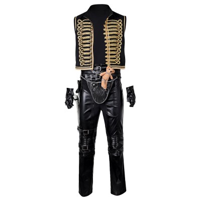 Furiosa: A Mad Max Saga Dr. Dementus Black Suit Suit Cosplay Costume Halloween Carnival Outfit