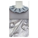 Funny Valentine Silver Cosplay Costume Halloween Carnival Outfit