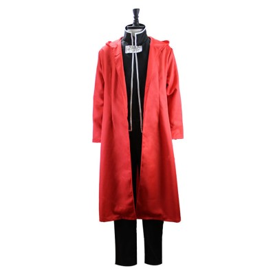 Fullmetal Alchemist Edward Elric Party Suit Cosplay Costume Halloween Carnival