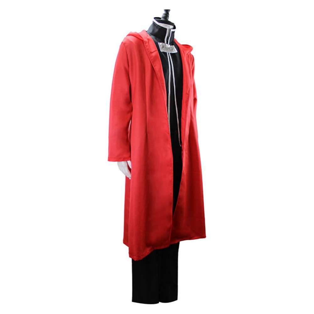 Fullmetal Alchemist Edward Elric Party Suit Cosplay Costume Halloween Carnival