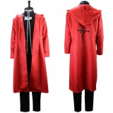 Fullmetal Alchemist Edward Elric Party Suit Cosplay Costume Halloween Carnival