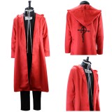 Fullmetal Alchemist Edward Elric Party Suit Cosplay Costume Halloween Carnival