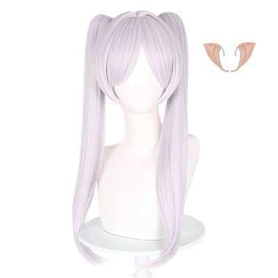 Frieren White Suit Cosplay Costume Halloween Carnival Outfit